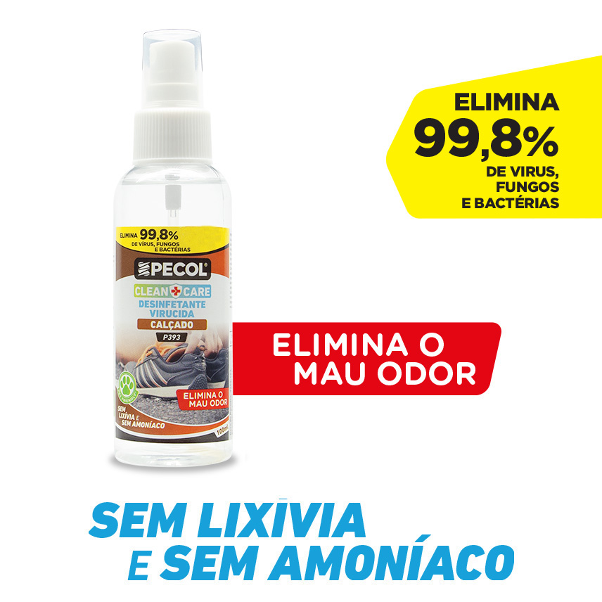 P393 Desinfetante Calçado CLEAN+CARE